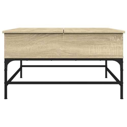 Stolić za kavu boja hrasta sonome 80x80x45 cm od drva i metala - sonoma hrast 80 x 80 x 45 cm 1 Cijena