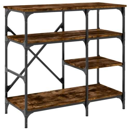 Pekarski stalak boje hrasta 90 x 40 x 84 cm od drva i metala - Dimljeni hrast 1 Cijena