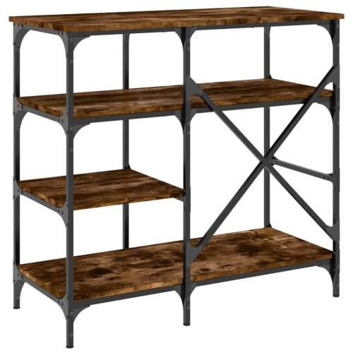 Pekarski stalak boje hrasta 90 x 40 x 84 cm od drva i metala - Dimljeni hrast 1 Cijena