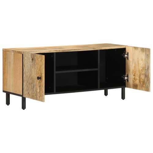 TV ormarić 105 x 33 x 46 cm od masivnog drva manga - Prirodna 1 masivno drvo manga Cijena