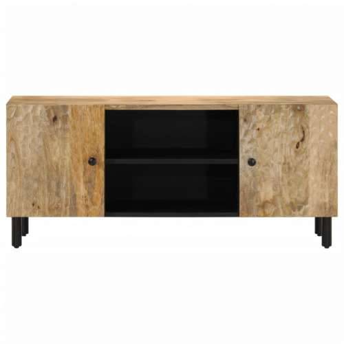 TV ormarić 105 x 33 x 46 cm od masivnog drva manga - Prirodna 1 masivno drvo manga Cijena