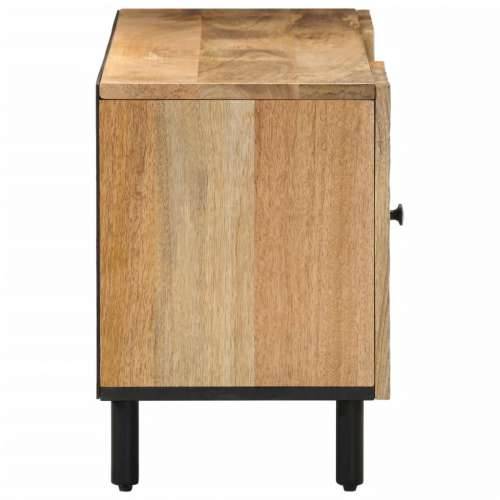 TV ormarić 105 x 33 x 46 cm od masivnog drva manga - Prirodna 1 masivno drvo manga Cijena