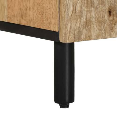 TV ormarić 105 x 33 x 46 cm od masivnog drva manga - Prirodna 1 masivno drvo manga Cijena