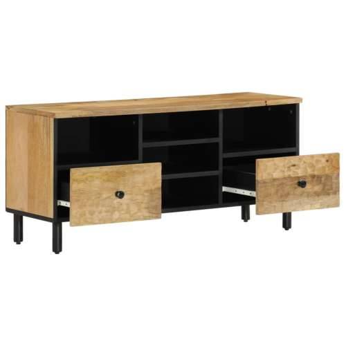 TV ormarić 100 x 33 x 46 cm od masivnog drva manga Prirodna 1 masivno drvo manga Cijena
