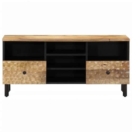TV ormarić 100 x 33 x 46 cm od masivnog drva manga Prirodna 1 masivno drvo manga Cijena