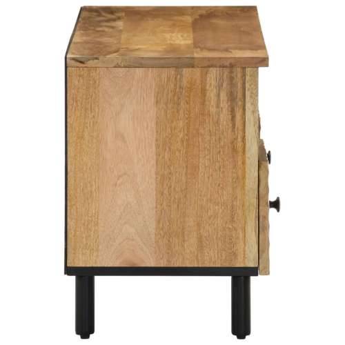 TV ormarić 100 x 33 x 46 cm od masivnog drva manga Prirodna 1 masivno drvo manga Cijena
