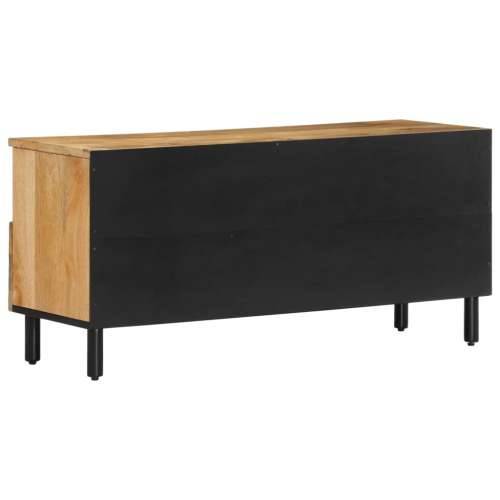 TV ormarić 100 x 33 x 46 cm od masivnog drva manga Prirodna 1 masivno drvo manga Cijena