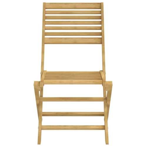 Sklopive vrtne stolice 4 kom 48,5x61,5x87 cm od drva bagrema - 4 Bez naslona za ruke Cijena