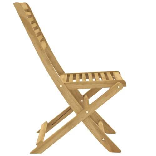 Sklopive vrtne stolice 4 kom 48,5x61,5x87 cm od drva bagrema - 4 Bez naslona za ruke Cijena