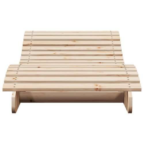 Ležaljka za sunčanje 205 x 70 x 31,5 cm od masivne borovine - Prirodna boja bora 205 x 70 x 31.5 cm 1 Cijena