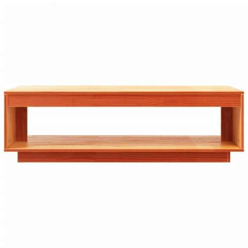 Stolić za kavu voštano smeđi 110x50x33,5 cm od masivne borovine - Voštano smeđa 1 110 cm Cijena