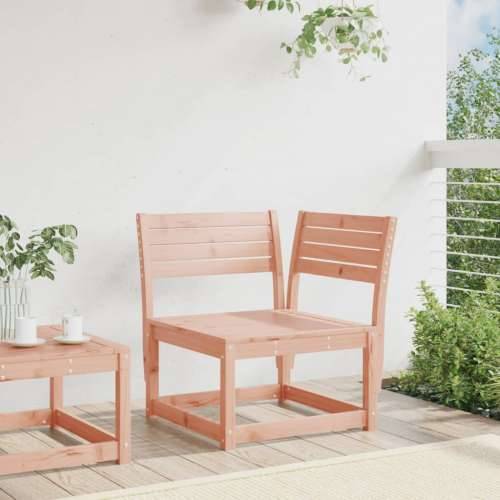 Kutna vrtna sofa 73 x 73 x 78 cm od masivnog drva duglazije - Prirodni douglas bez jastuka 1 Cijena