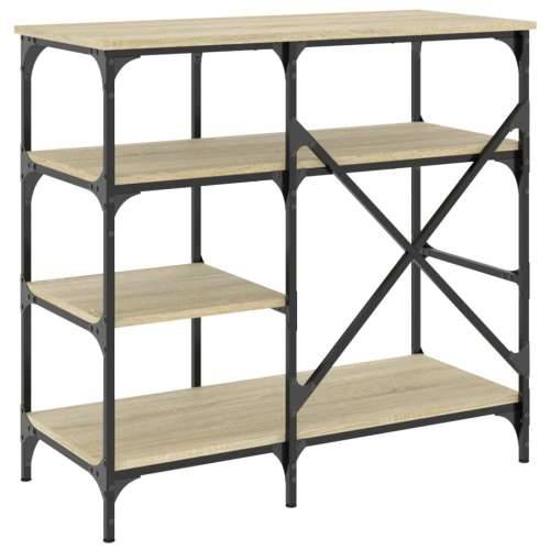 Pekarski stalak boje hrasta 90 x 40 x 84 cm od drva i metala - sonoma hrast 1 Cijena