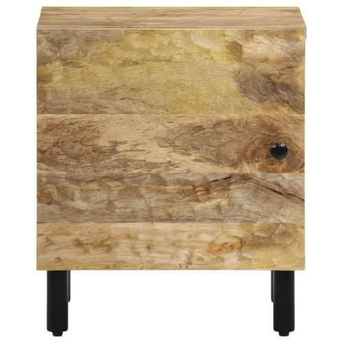 Noćni ormarići 2 kom 40 x 33 x 46 cm od masivnog drva manga - Prirodna 2 masivno drvo manga Cijena