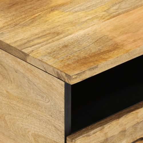 Stolić za kavu 80 x 54 x 40 cm od masivnog drva manga - Prirodna 1 masivno drvo manga Cijena