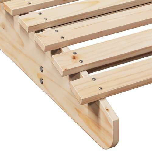 Ležaljke za sunčanje 2 kom 205 x 60 x 31,5 cm masivna borovina - Prirodna boja bora 205 x 60 x 31.5 cm 2 Cijena