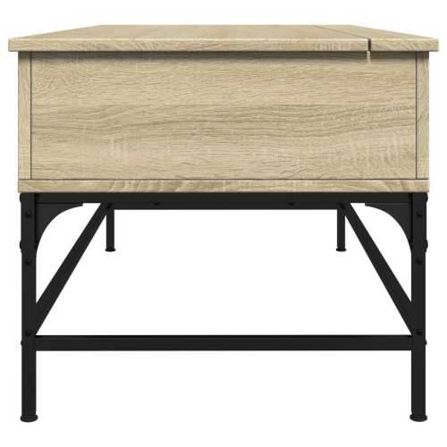 Stolić za kavu boja hrasta 100 x 50 x 45 cm od drva i metala - sonoma hrast 100 x 50 x 45 cm 1 Cijena