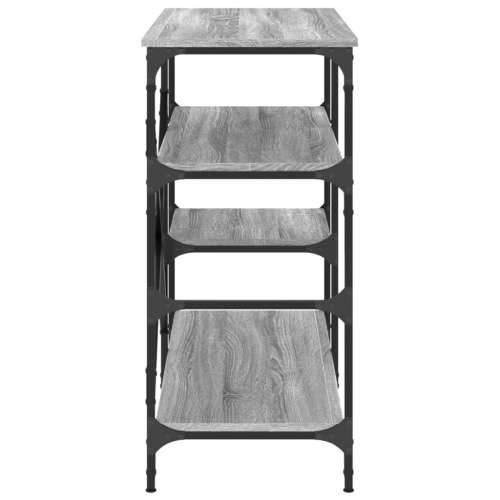 Pekarski stalak siva boja hrasta 90x40x84 cm od drva i metala - Siva 1 Cijena