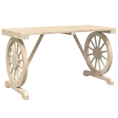 Vrtni stol 115 x 55 x 65 cm od masivne jelovine - Smeđa 1 Cijena