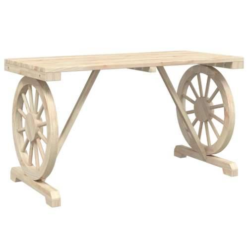 Vrtni stol 115 x 55 x 65 cm od masivne jelovine - Smeđa 1 Cijena