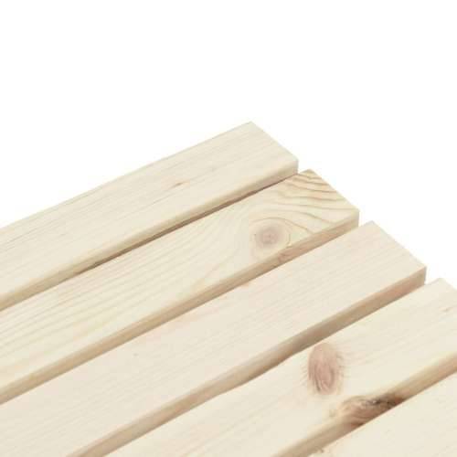 Vrtni stol 115 x 55 x 65 cm od masivne jelovine - Smeđa 1 Cijena