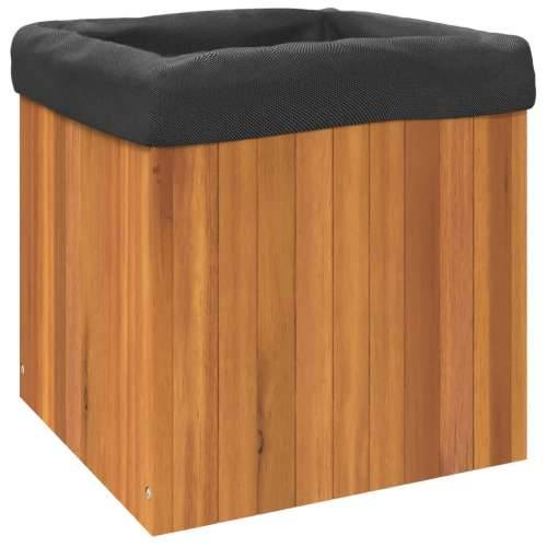 Vrtna sadilica 45 x 45 x 45 cm od masivnog bagremovog drva - 45 x 45 x 45 cm 1 Cijena