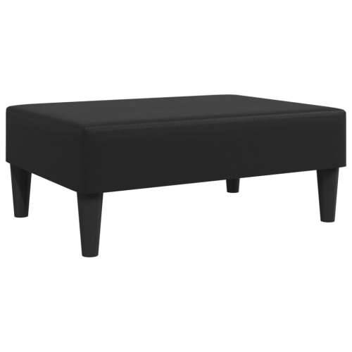 Tabure crni 77x55x31 cm od umjetne kože - Crna 1 Cijena