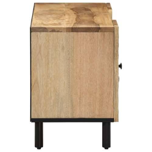 TV ormarić 105 x 33 x 46 cm od masivnog drva manga - Prirodna 1 masivno drvo manga Cijena
