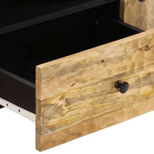 TV ormarić 105 x 33 x 46 cm od masivnog drva manga - Prirodna 1 masivno drvo manga Cijena
