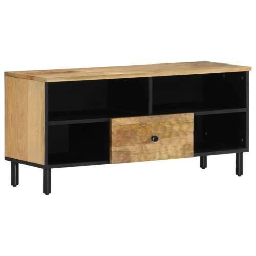 TV ormarić 100 x 33 x 46 cm od masivnog drva manga Prirodna 1 masivno drvo manga Cijena