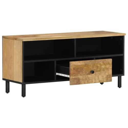 TV ormarić 100 x 33 x 46 cm od masivnog drva manga Prirodna 1 masivno drvo manga Cijena