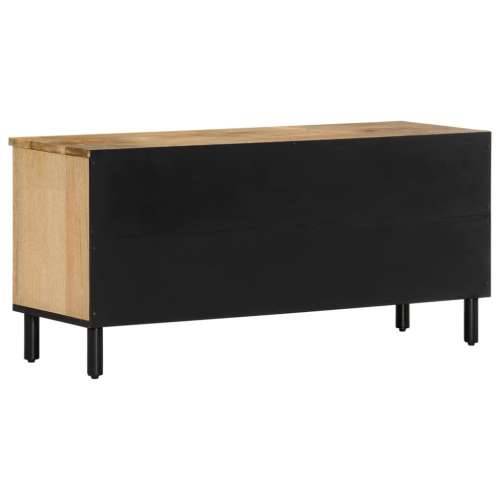 TV ormarić 100 x 33 x 46 cm od masivnog drva manga Prirodna 1 masivno drvo manga Cijena