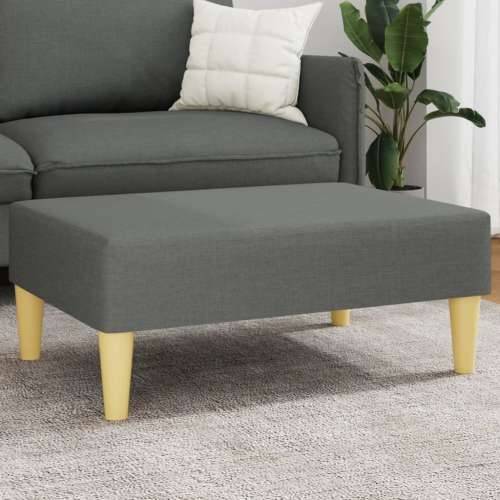 Tabure tamnosivi 77x55x31 cm od tkanine - Tamno siva 1 Cijena