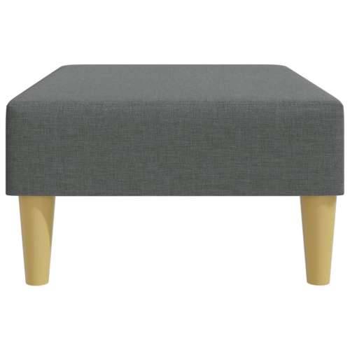 Tabure tamnosivi 77x55x31 cm od tkanine - Tamno siva 1 Cijena