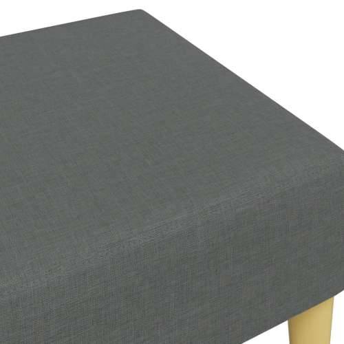 Tabure tamnosivi 77x55x31 cm od tkanine - Tamno siva 1 Cijena