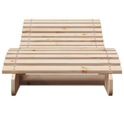 Ležaljka za sunčanje 205 x 60 x 31,5 cm od masivne borovine - Prirodna boja bora 205 x 60 x 31.5 cm 1 Cijena