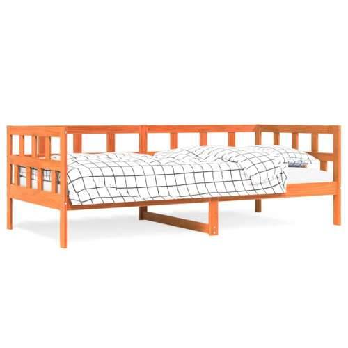 Dnevni krevet bez madraca voštano smeđi 80 x 200 cm od borovine Voštano smeđa 80 x 200 cm Cijena
