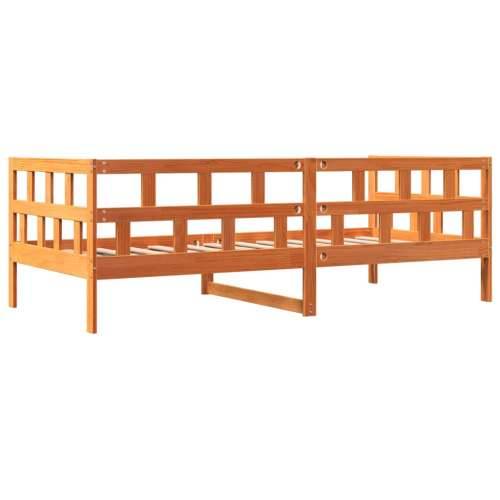 Dnevni krevet bez madraca voštano smeđi 80 x 200 cm od borovine Voštano smeđa 80 x 200 cm Cijena