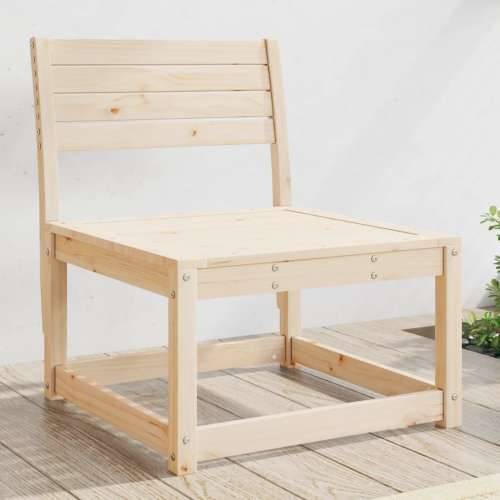 Vrtna sofa od masivne borovine - Prirodna boja bora bez jastuka 1 Cijena
