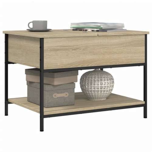 Stolić za kavu boja hrasta sonome 70x50x50 cm od drva i metala - sonoma hrast 1 70 cm Cijena
