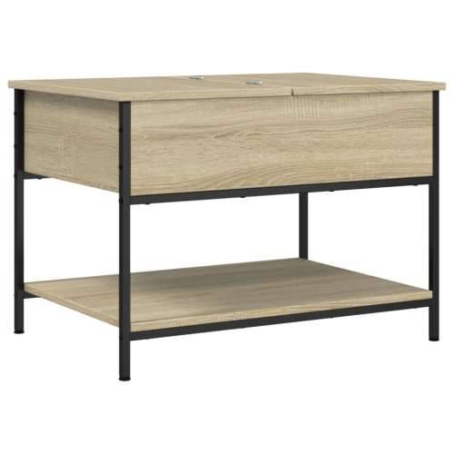 Stolić za kavu boja hrasta sonome 70x50x50 cm od drva i metala - sonoma hrast 1 70 cm Cijena