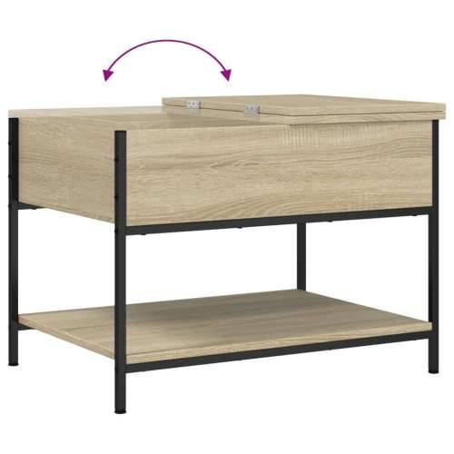 Stolić za kavu boja hrasta sonome 70x50x50 cm od drva i metala - sonoma hrast 1 70 cm Cijena