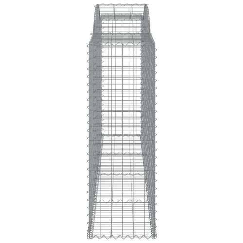 Lučne gabionske košare 13kom 300x50x140/160cm pocinčano željezo - 300 x 50 x 140/160 cm 13 Cijena