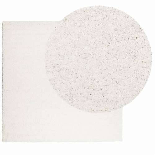 Čupavi tepih PAMPLONA visoka vlakna moderni krem 160 x 160 cm - Krema 160 x 160 cm Cijena