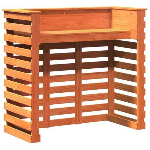 Vanjski barski stol voštano smeđi 113,5x50x103 cm od borovine - Voštano smeđa 113,5 x 50 x 103 cm 1 Cijena