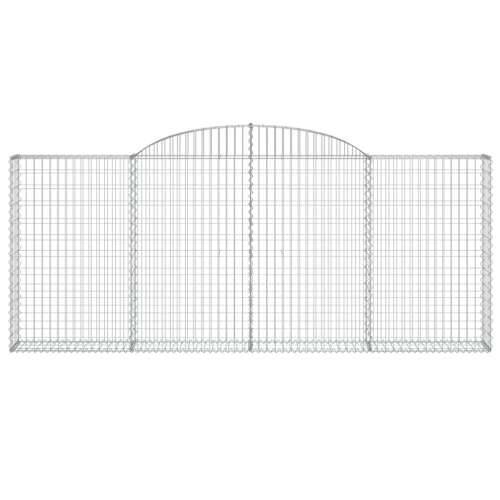 Lučne gabionske košare 13kom 300x30x120/140cm pocinčano željezo - 300 x 30 x 120/140 cm 13 Cijena