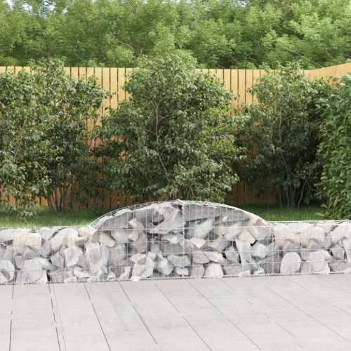 Lučne gabionske košare 13 kom 300x30x40/60 cm pocinčano željezo - 300 x 30 x 40/60 cm 13 Cijena