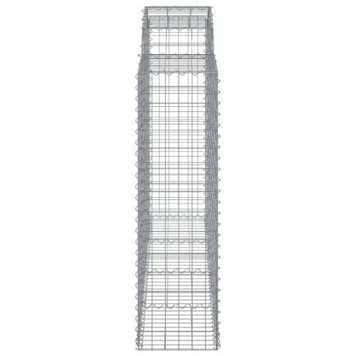 Lučne gabionske košare 15kom 200x50x140/160cm pocinčano željezo - 200 x 50 x 140/160 cm 15 Cijena
