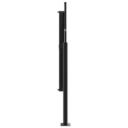 Uvlačiva bočna tenda 120 x 600 cm crna - Crna 120 x 600 cm 1 Cijena