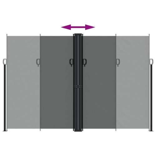 Bočna tenda na uvlačenje antracit 220 x 1200 cm Antracit 220 x 1200 cm 1 Cijena